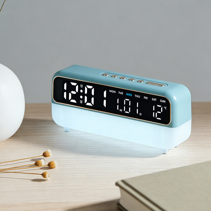 Digital weather alarm clock with intelligent display and temperature function Kalsten