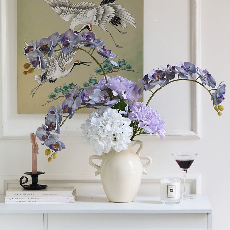Lifelike Artificial Orchid Arrangement