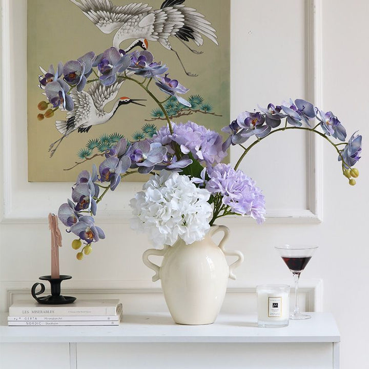 Lifelike Artificial Orchid Arrangement