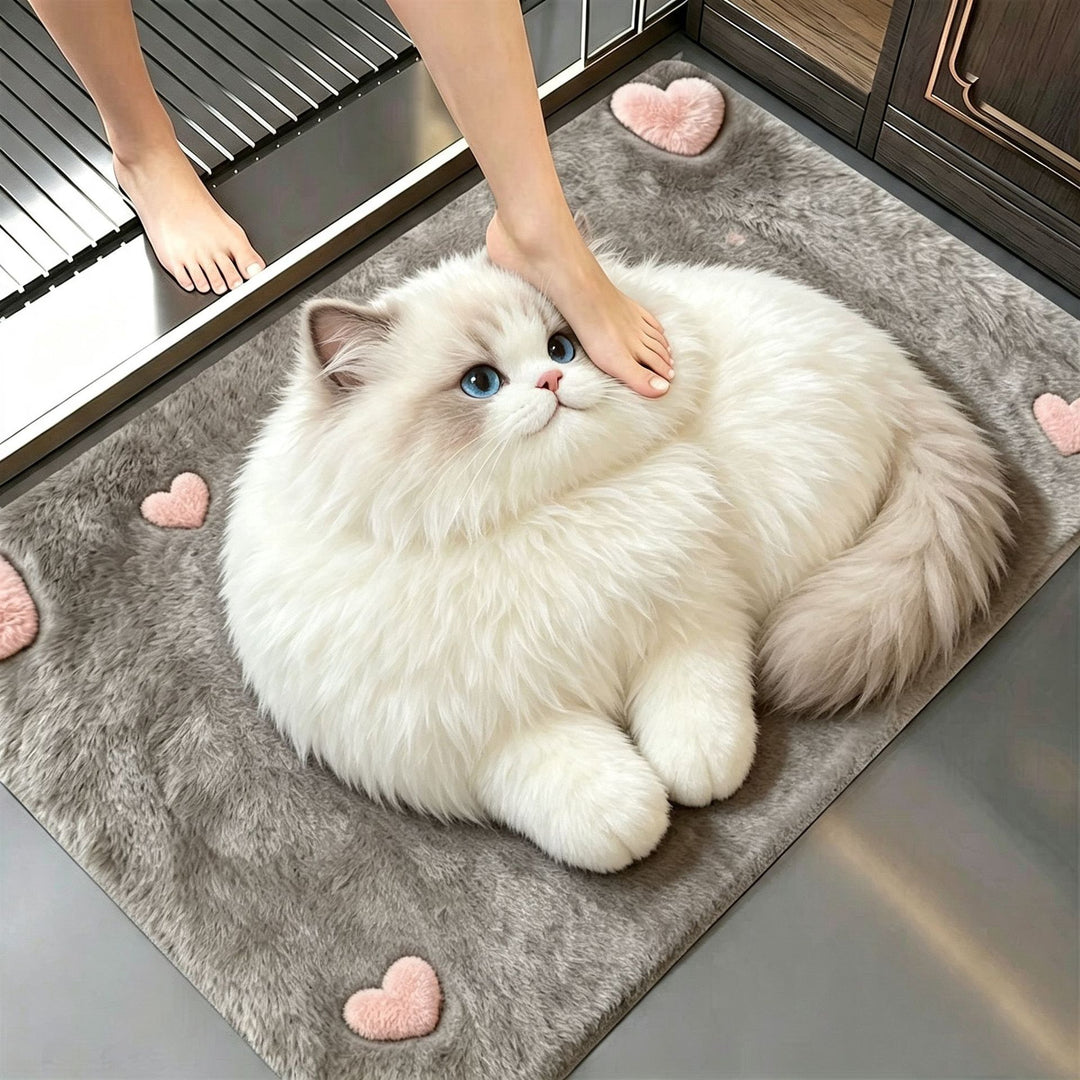 Plush Animal-Themed Area Rug
