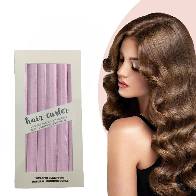Silk Heatless Hair Curling Rod
