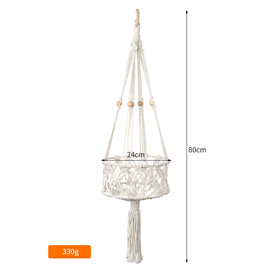 Hanging Plant Macrame Basket Kalsten