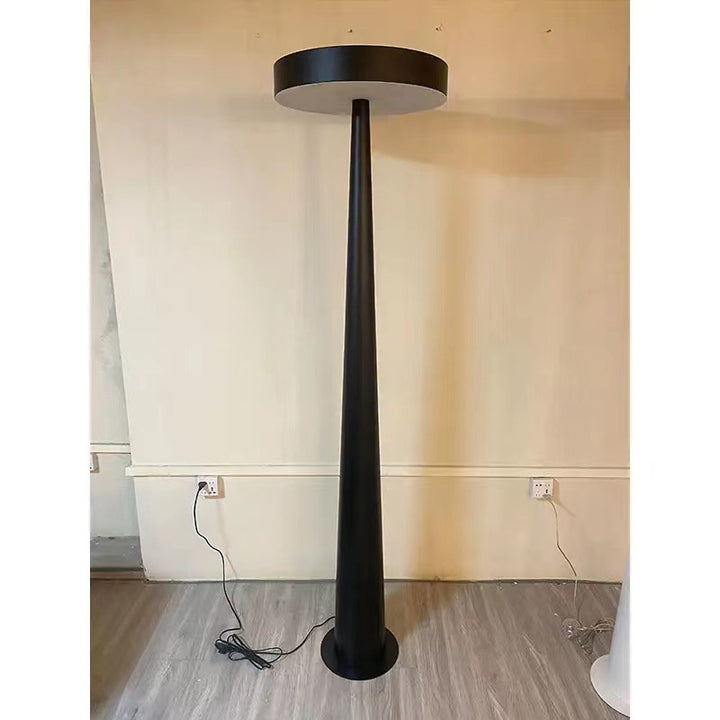 Modern Minimalist Floor Lamp with Integrated Table