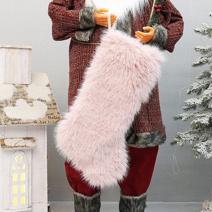 Plush Christmas Stocking