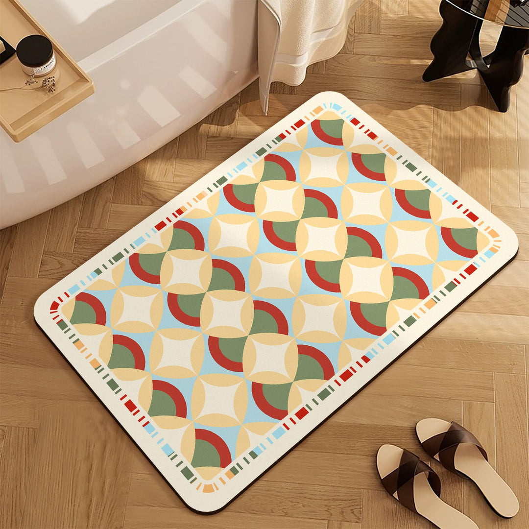 Decorative Bath Mat Kalsten