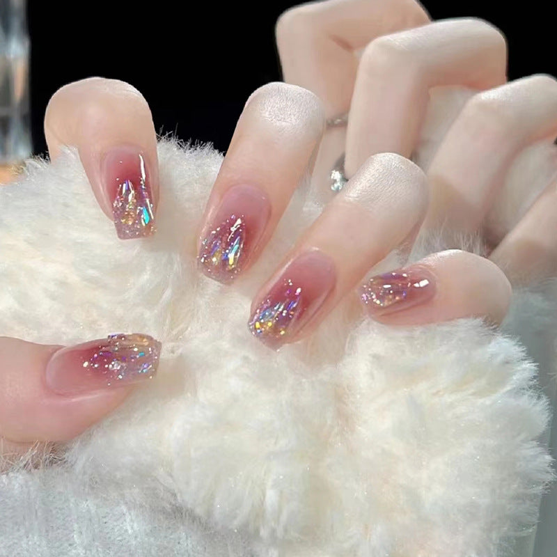Glitter Ombre Press-On Nails Kalsten
