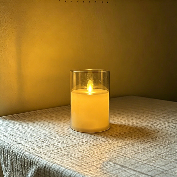 LED Scented Candle with Flame Effect Kalsten