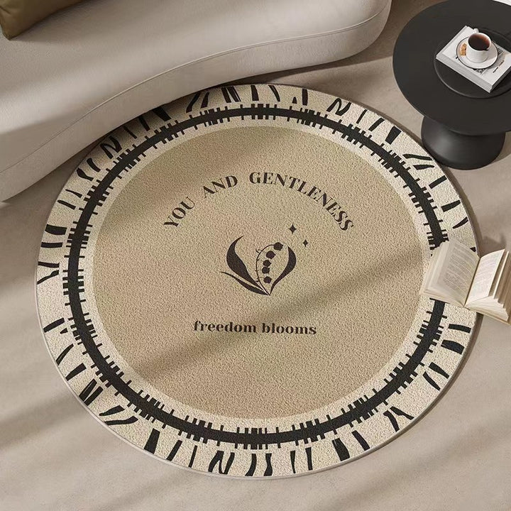 Artistic Circular Area Rug