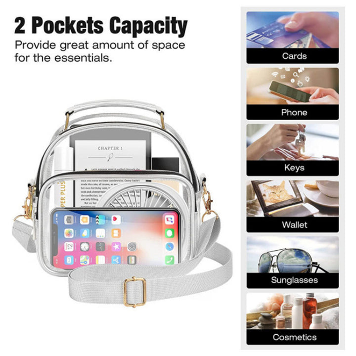 Transparent Shoulder Bag Kalsten