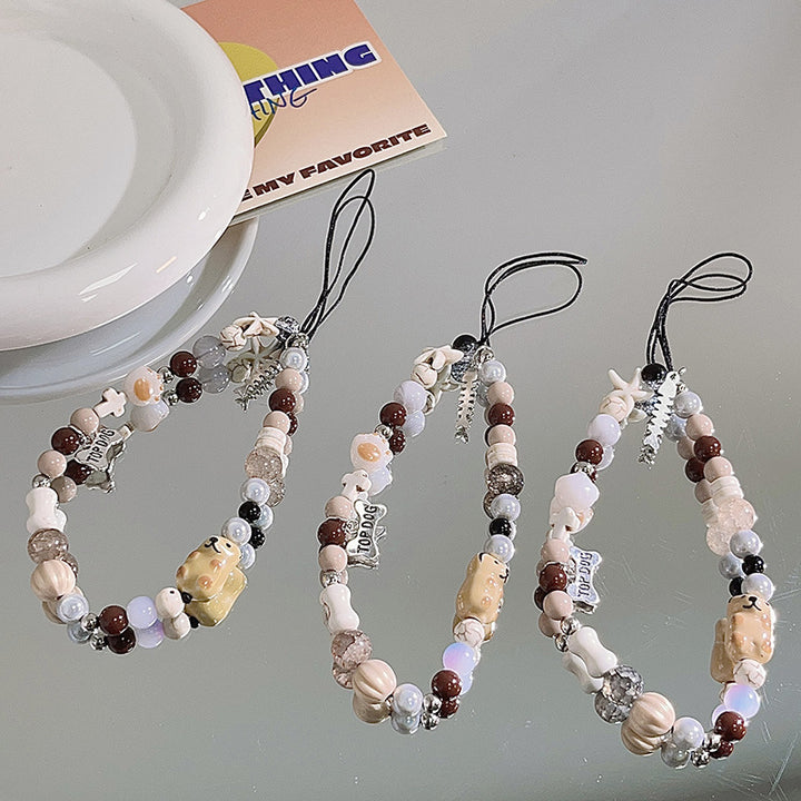 Animal-Themed Beaded Charm Eyewear Holder Kalsten