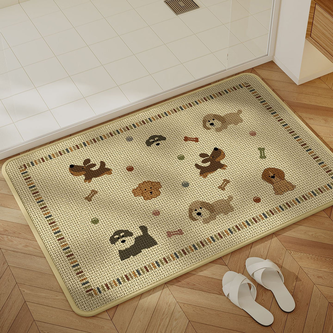 Funny Dog Indoor Mat Kalsten