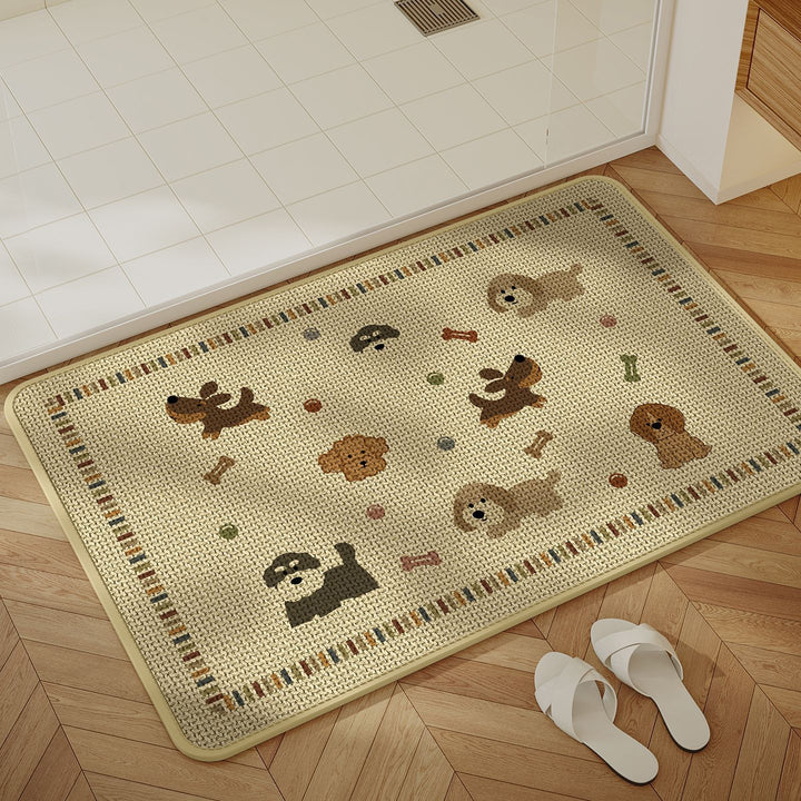 Funny Dog Indoor Mat Kalsten