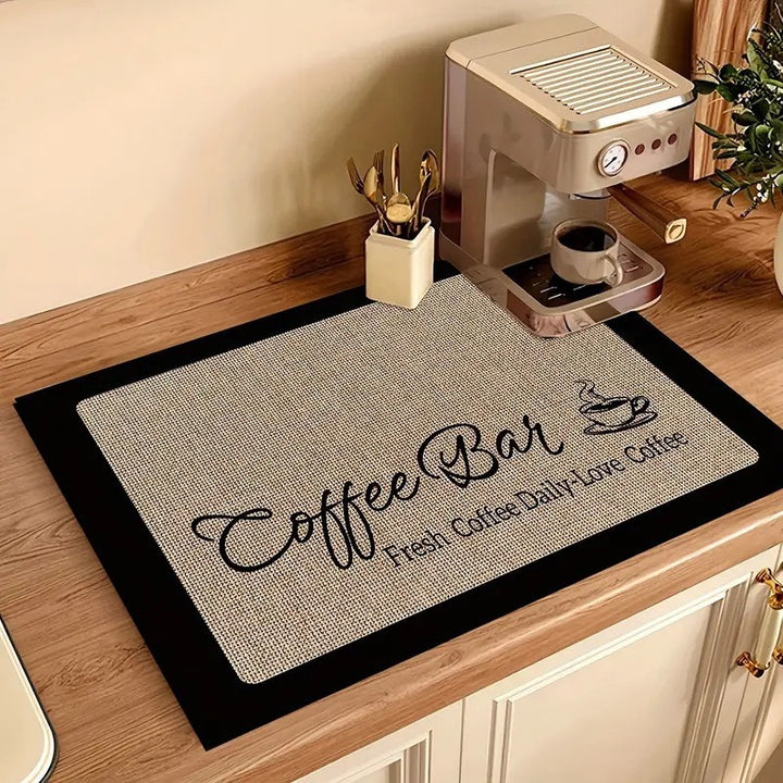 Coffee Bar Kitchen Mat Kalsten
