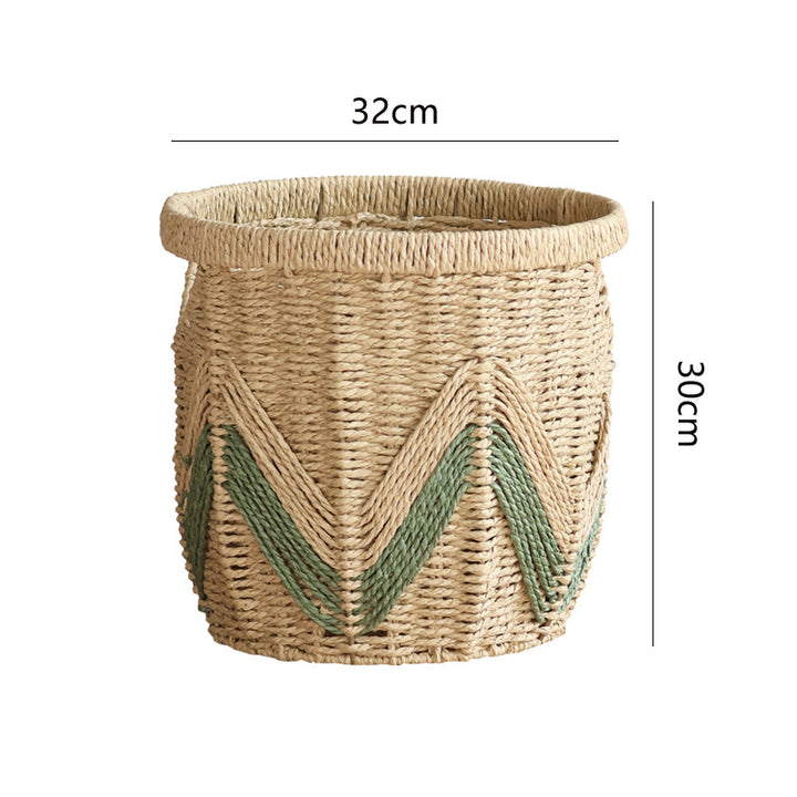 Decorative Handwoven Storage Basket Kalsten