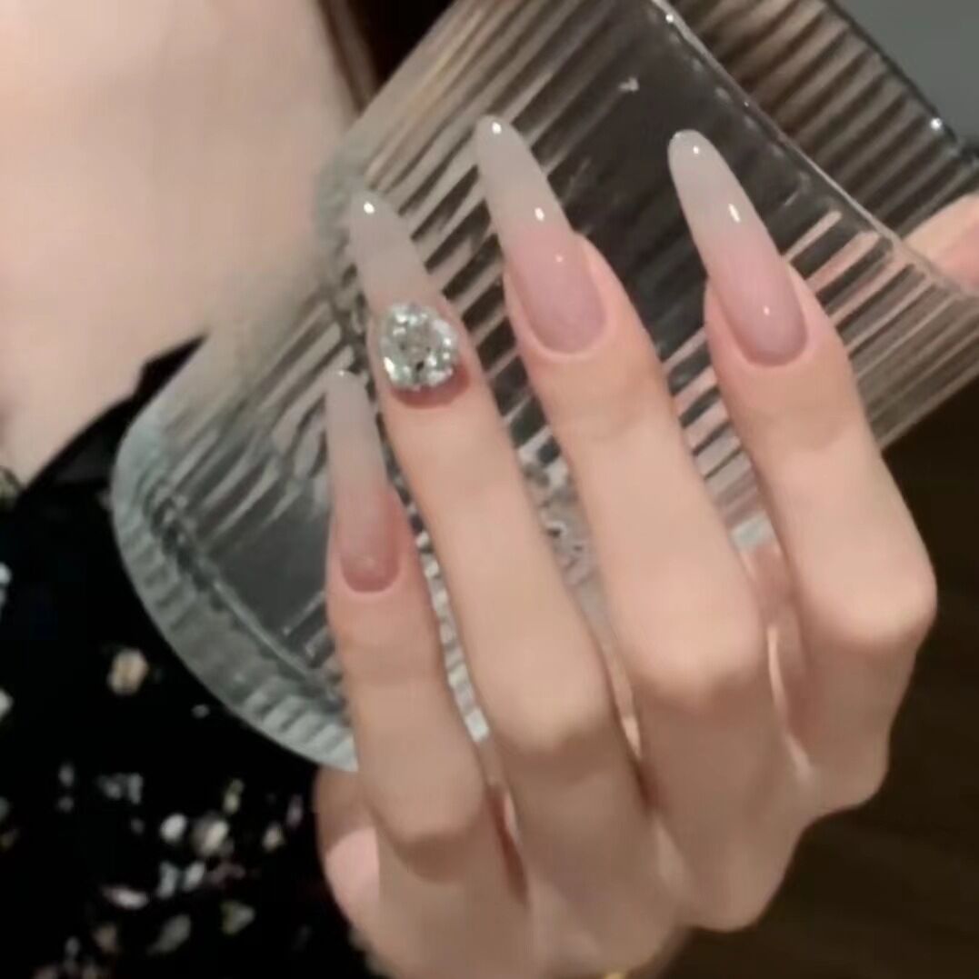 Ombre Stiletto Press-On Nail Extensions Kalsten