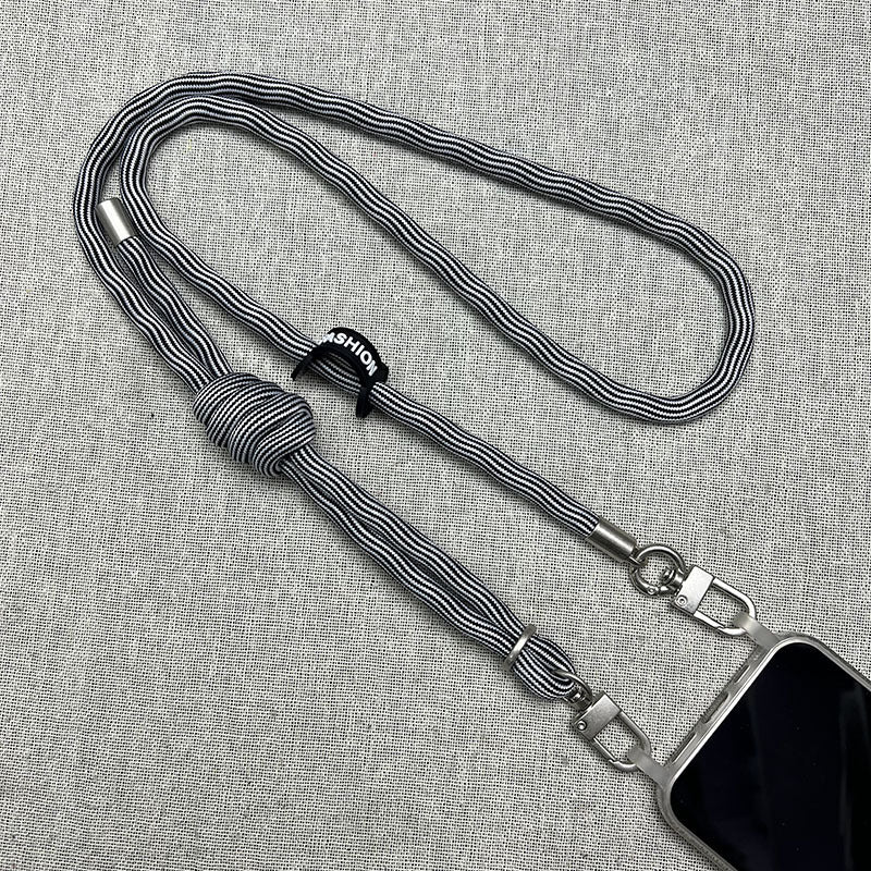 Adjustable Phone Lanyard Strap with Metal Clips Kalsten