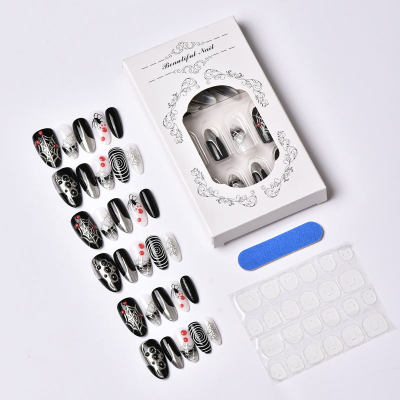 Spooky-Themed Press-On Nail Set