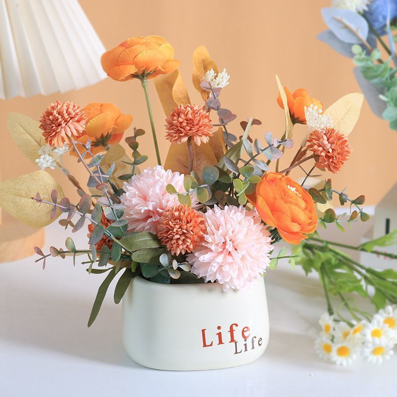 Lifelike Faux Greenery Plant Arrangement