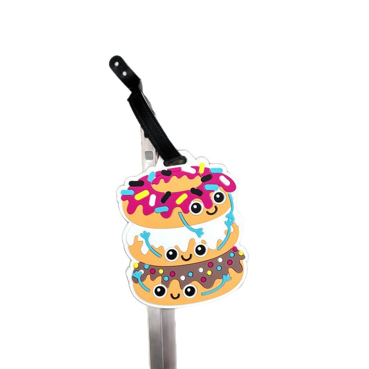 Fun Donut-Themed Luggage Tag Kalsten