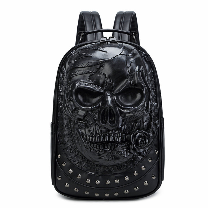 Stylish backpack with skull design Kalsten
