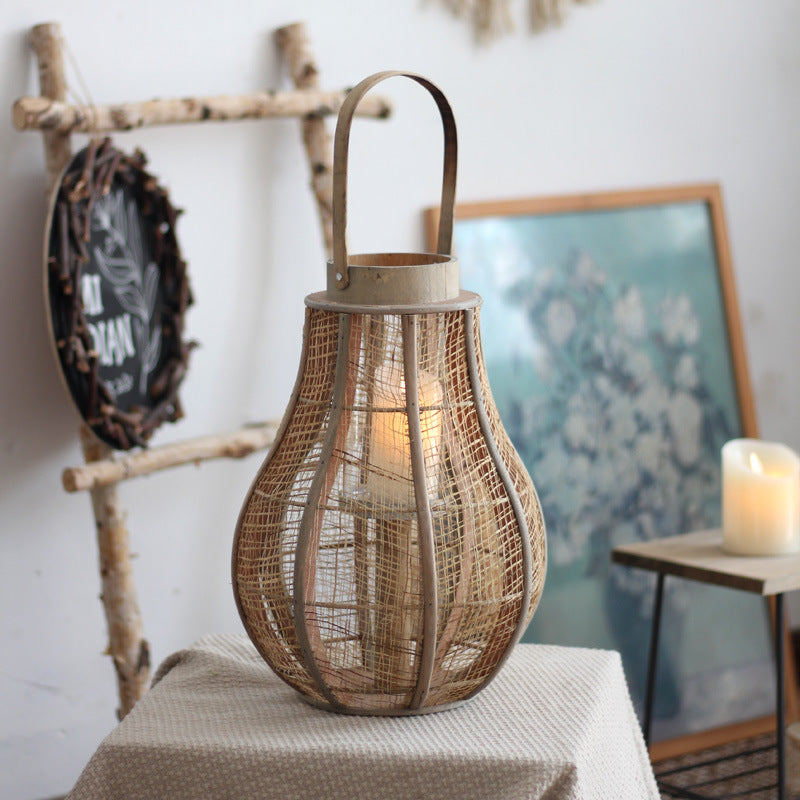 Decorative Rattan Lamp Kalsten