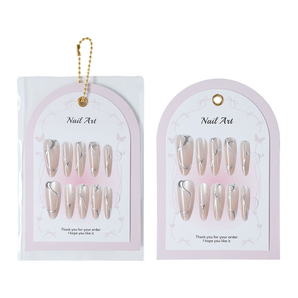Elegant Abstract Art Press-On Nails Kalsten