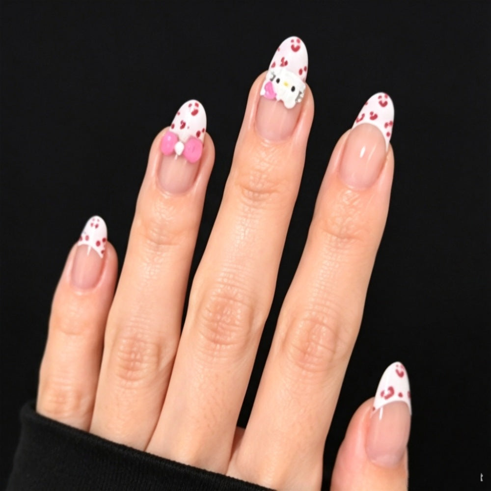 Character-Embellished Press-On Nail Set Kalsten