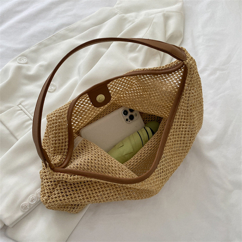 Handcrafted Woven Beach Tote