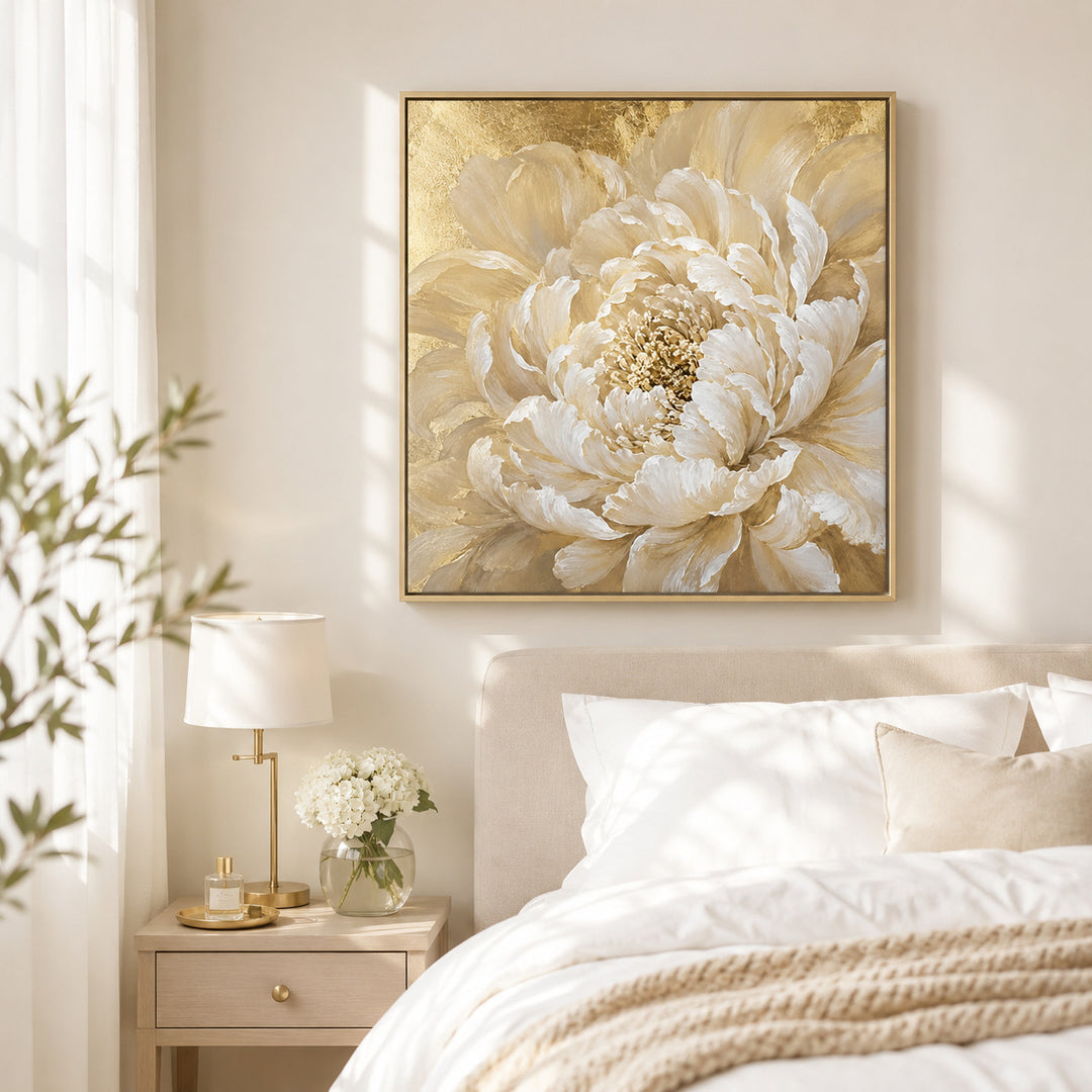 Elegant Floral Canvas Artwork