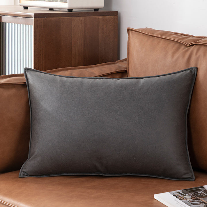 Luxurious Faux Leather Cushion