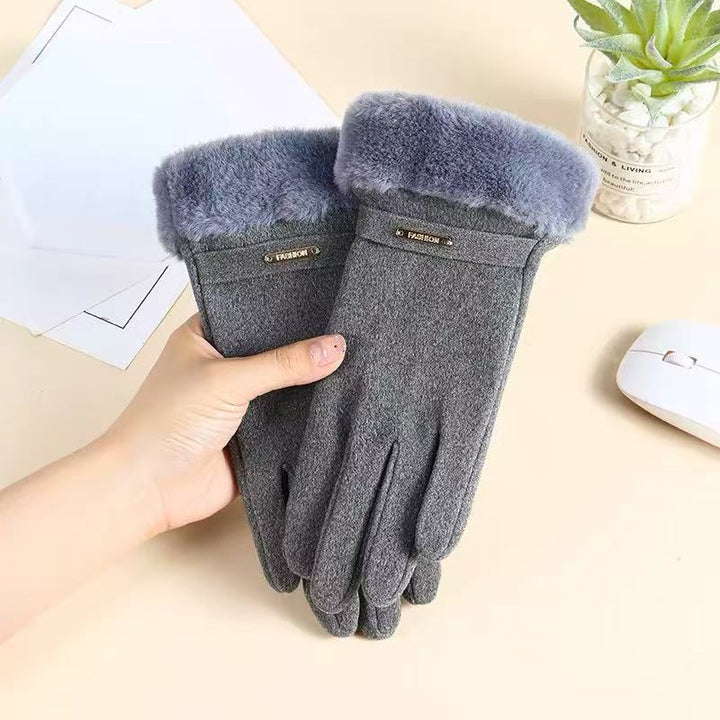 Luxurious Fleece-Lined Touchscreen Gloves Kalsten