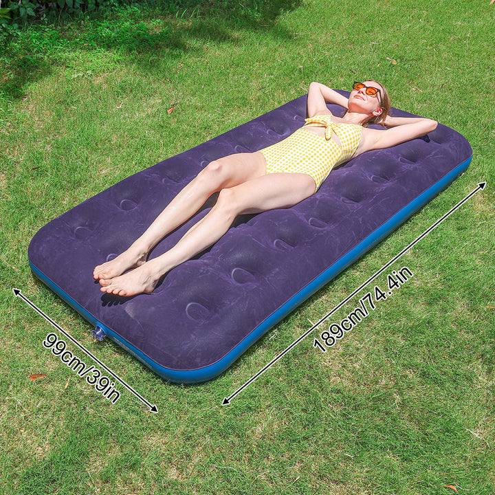 Women's Comfortable Inflatable Lounge Chair with Soft Surface Material Kalsten