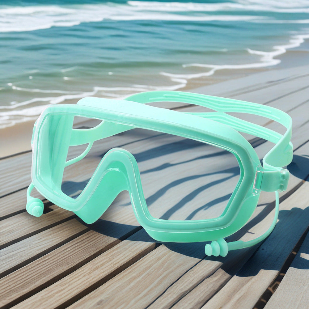 Diving mask with flexible silicone edge Kalsten