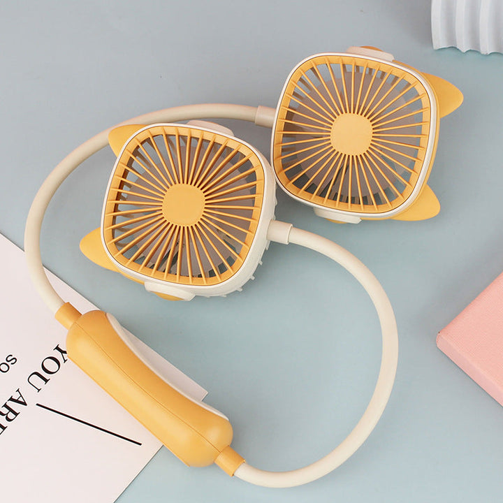 Women's Portable Neck Fan with Flexible Mounting System Kalsten