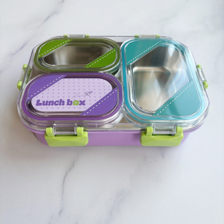 Multi-Compartment Travel Lunch Box