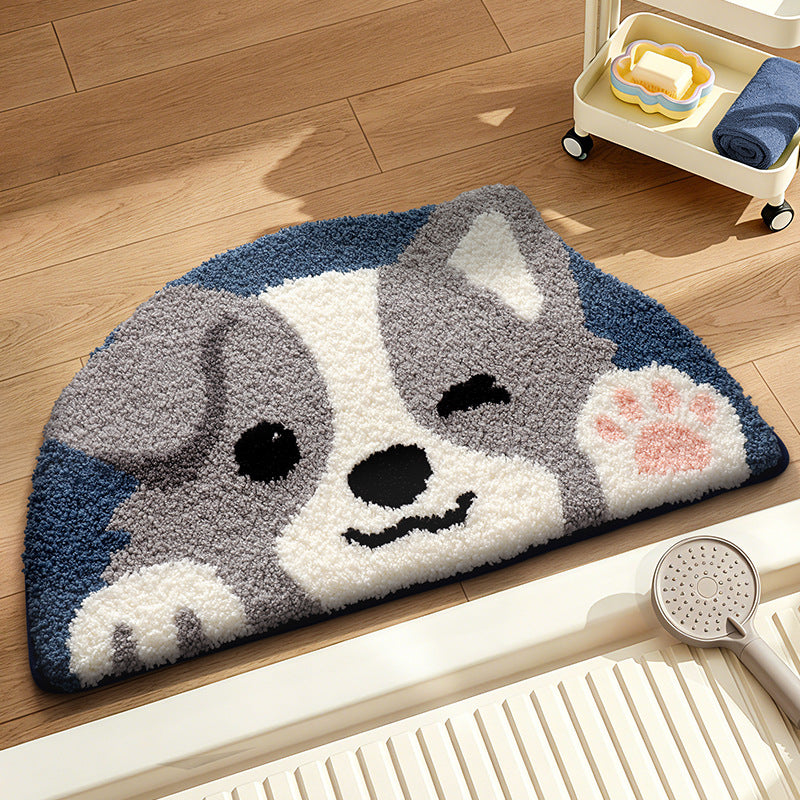 Cute Pet-Themed Bath Rug Kalsten