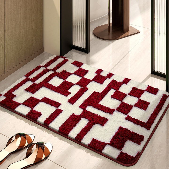 Geometric Pattern Indoor Door Mat Kalsten