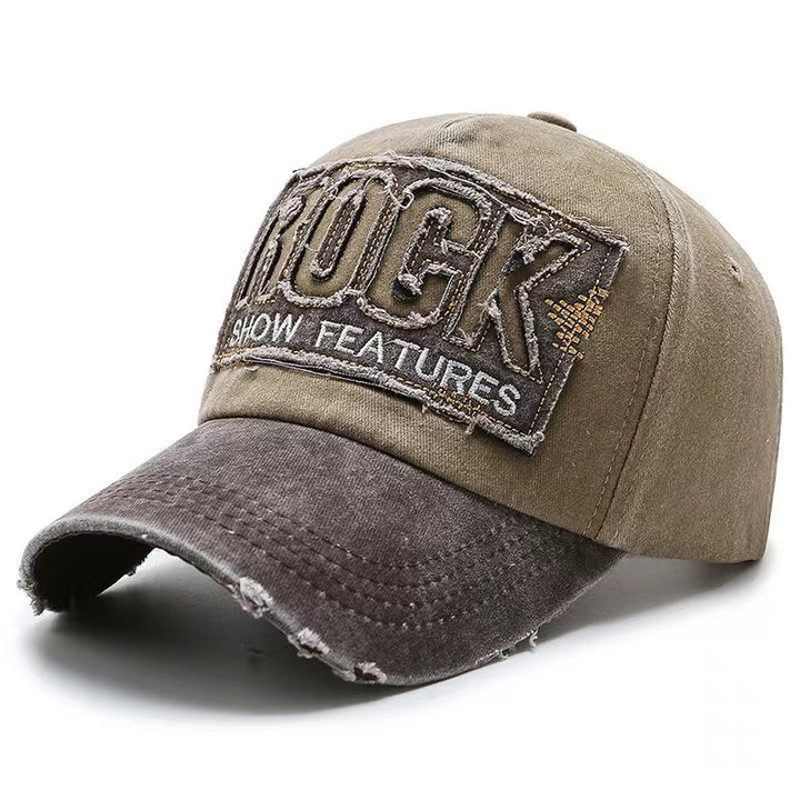 Men's Distressed Graphic Adjustable Baseball Cap Kalsten