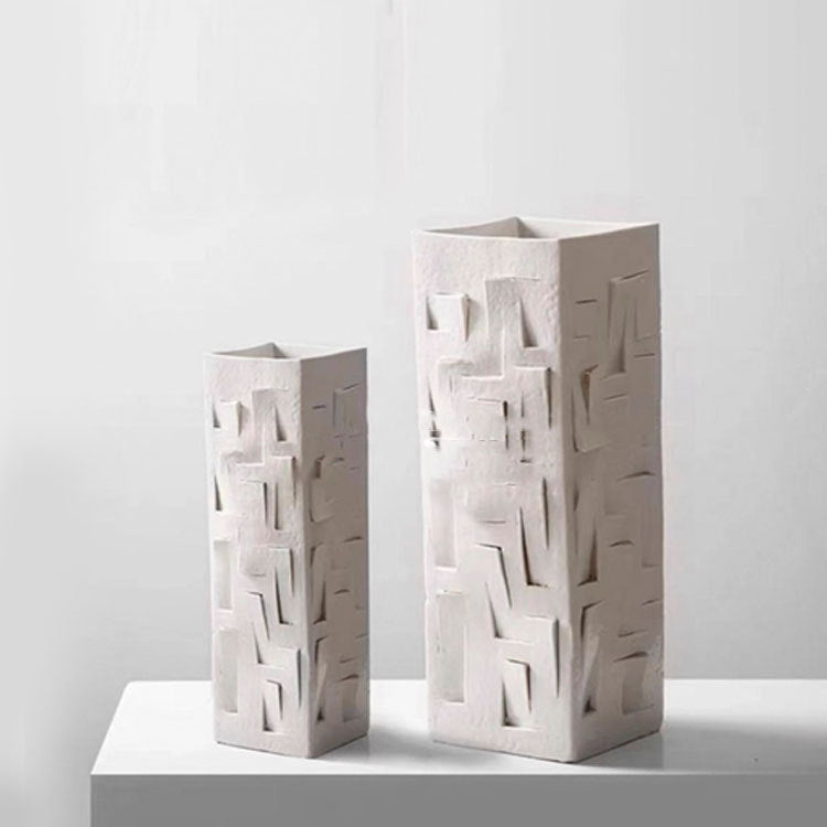 Modern Decorative Textured Ceramic Vase