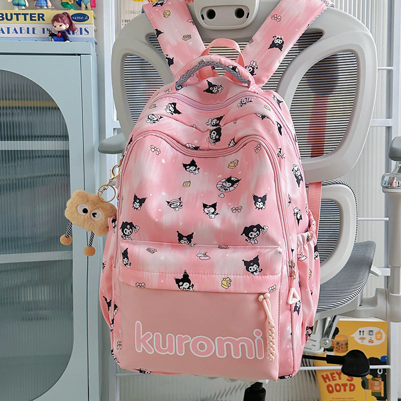 Illustrated Comic Character School Backpack