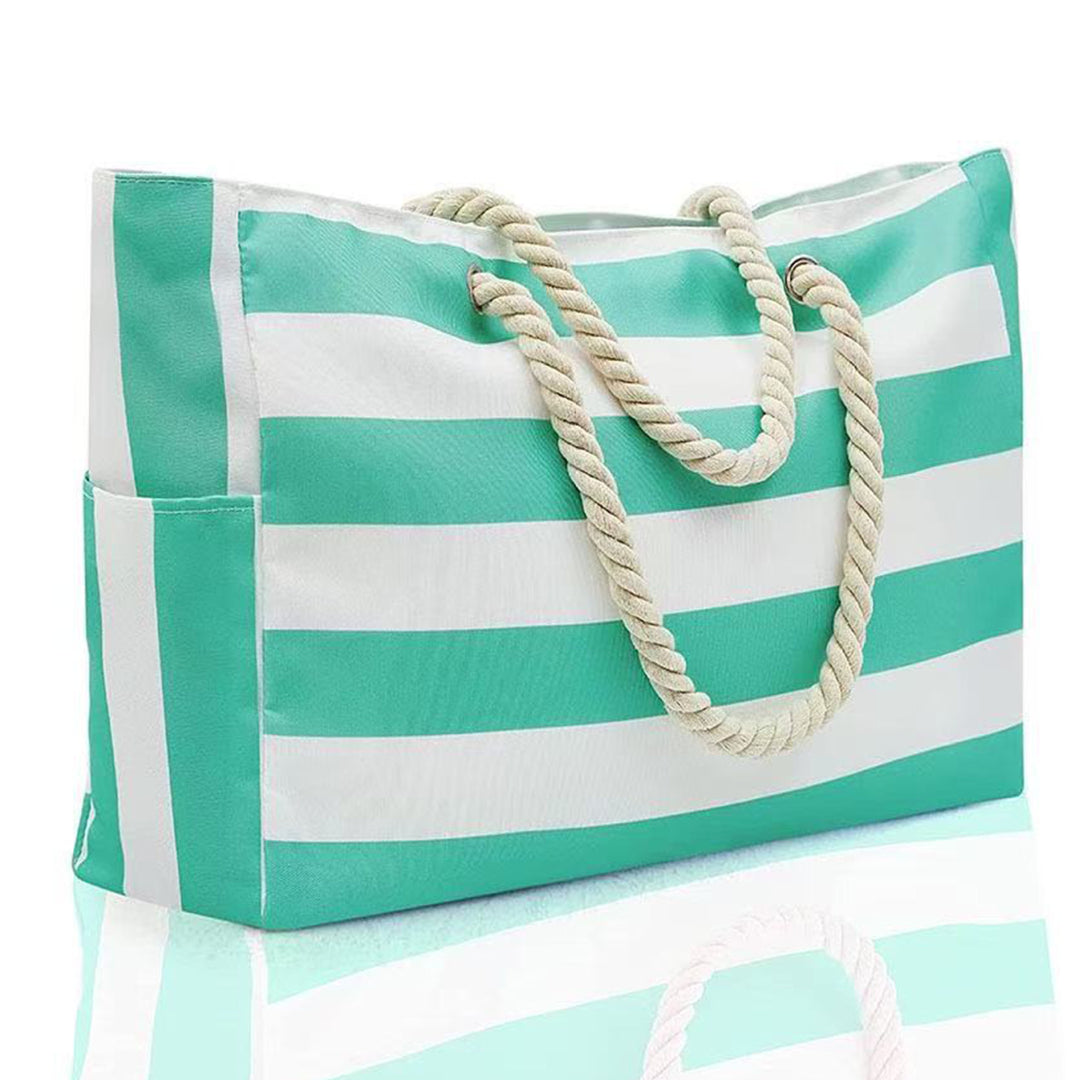 Beach bag with sturdy rope handles Kalsten