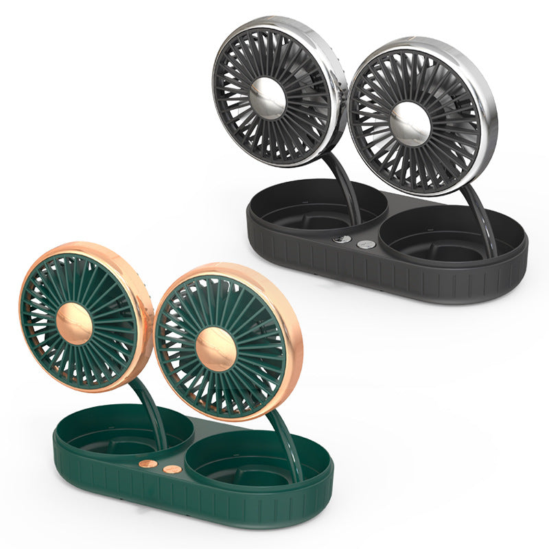 Women Double Blower Fan Kalsten