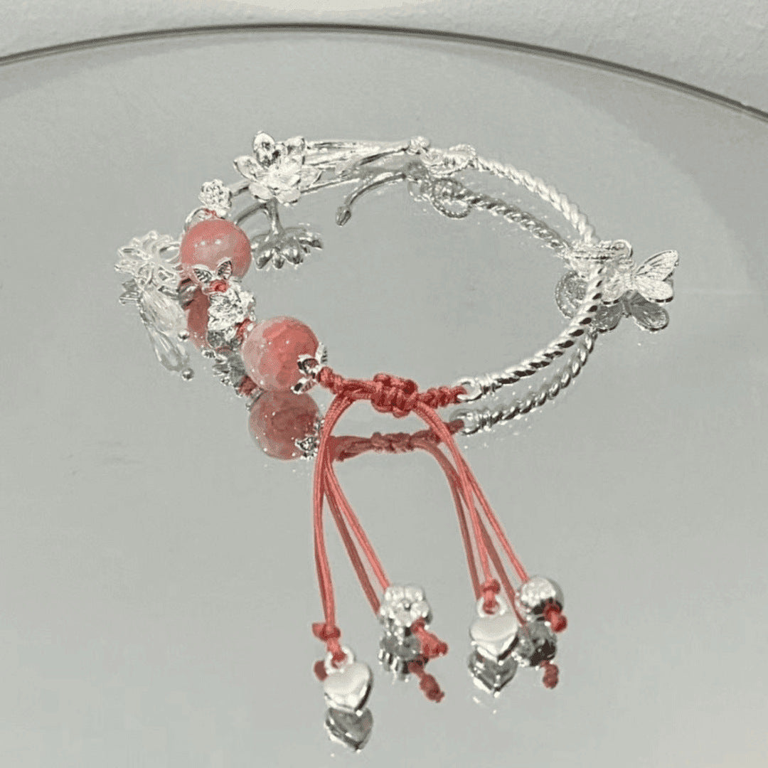 Adjustable Gemstone Charm Bracelet Kalsten