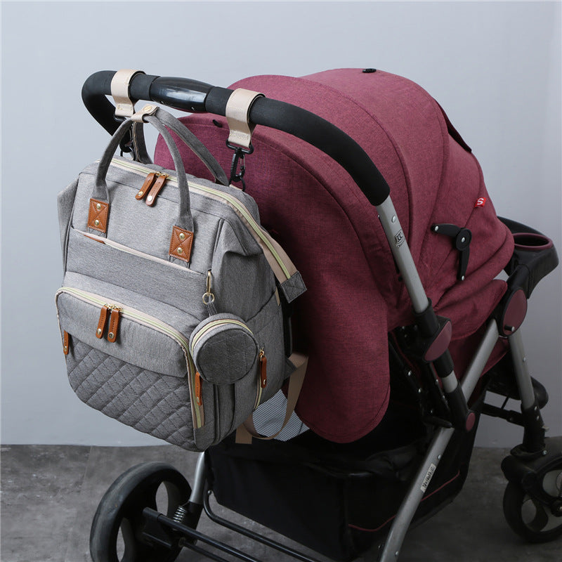 Multi-Functional Quilted Backpack Kalsten