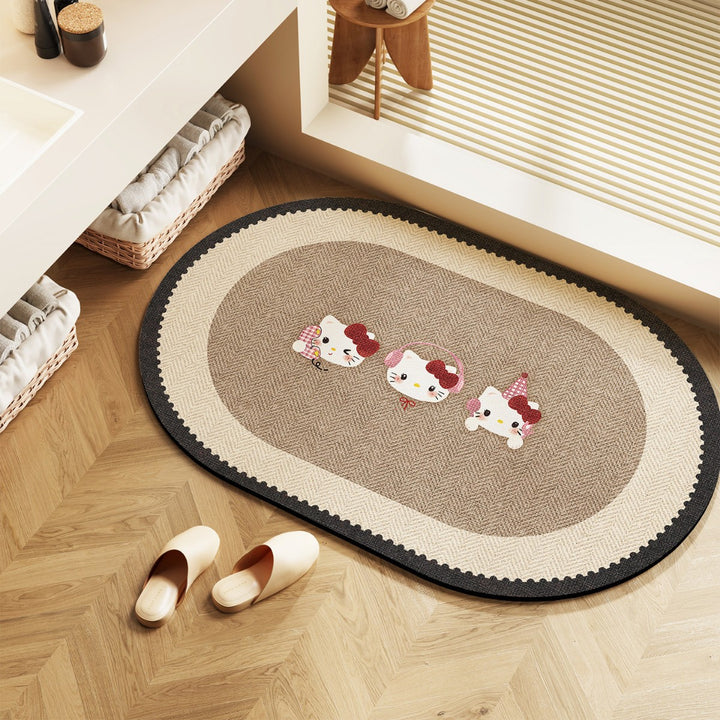 Cute Cartoon Character Bath Rug