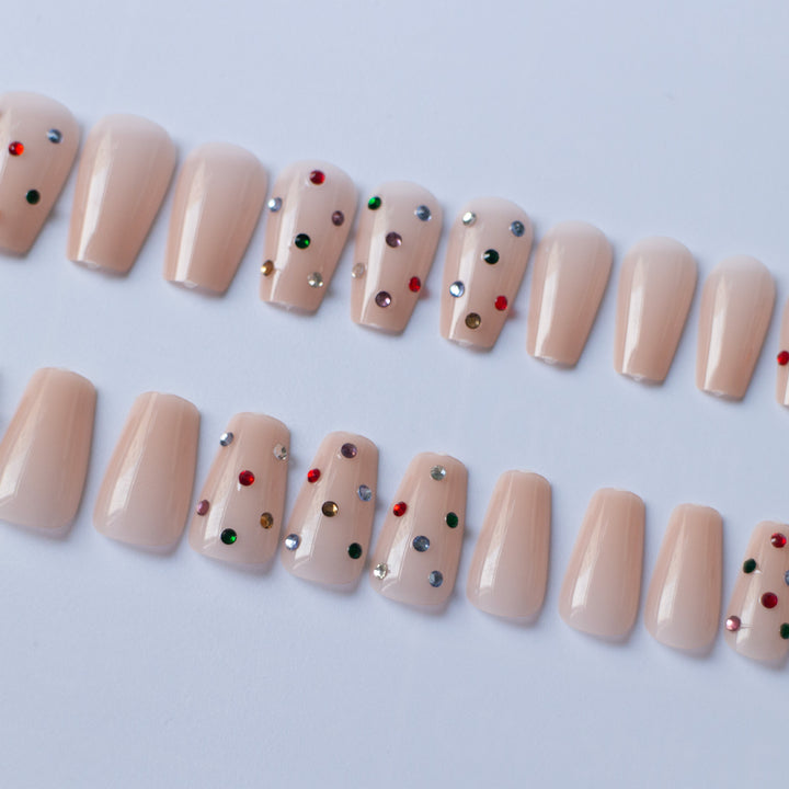 Glittering Rhinestone Nail Art Kit