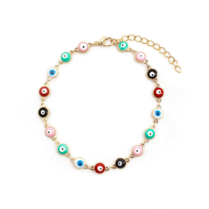 Colorful Evil Eye Charm Bracelet Kalsten 1788164266