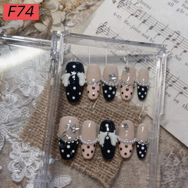 Thematic Artistic Press-On Nail Set