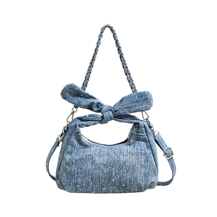 Stylish Bow-Embellished Handbag Kalsten