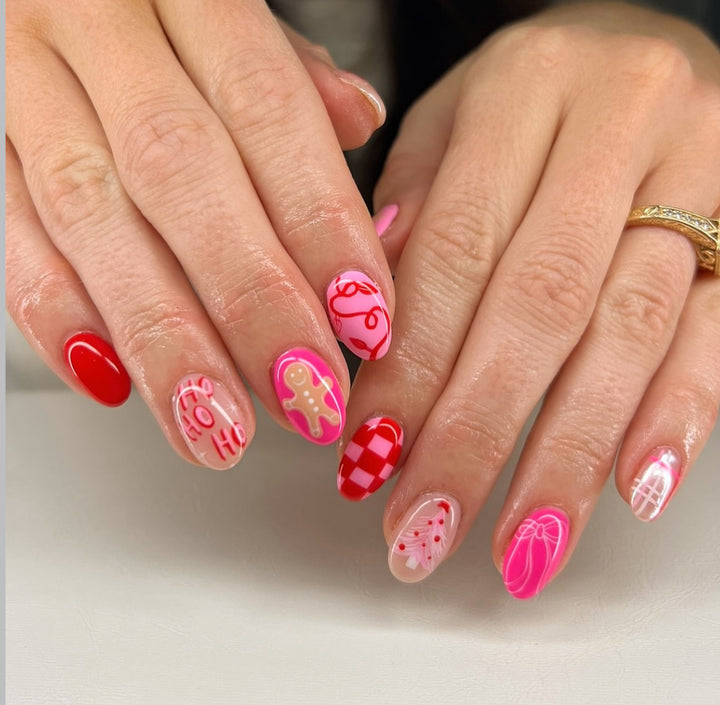 Festive Decorative Nail Art Kalsten